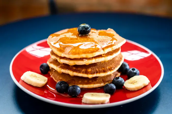 Banana Oat Pancakes