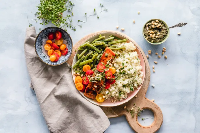 Lemon Herb Grilled Chicken Bowls